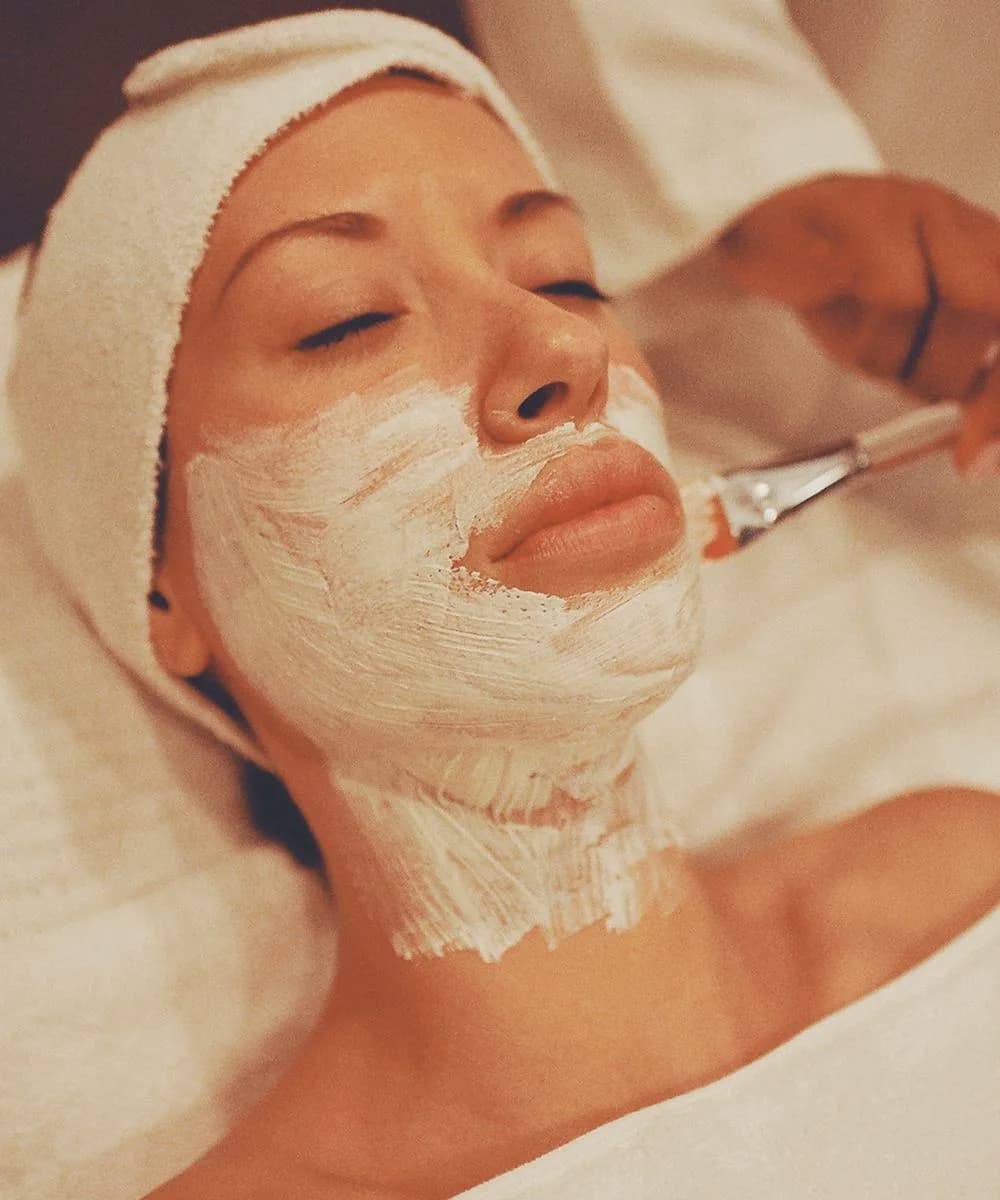 Relaxing custom facial tailored to a client's skin at Voila, Wapda Town, Lahore